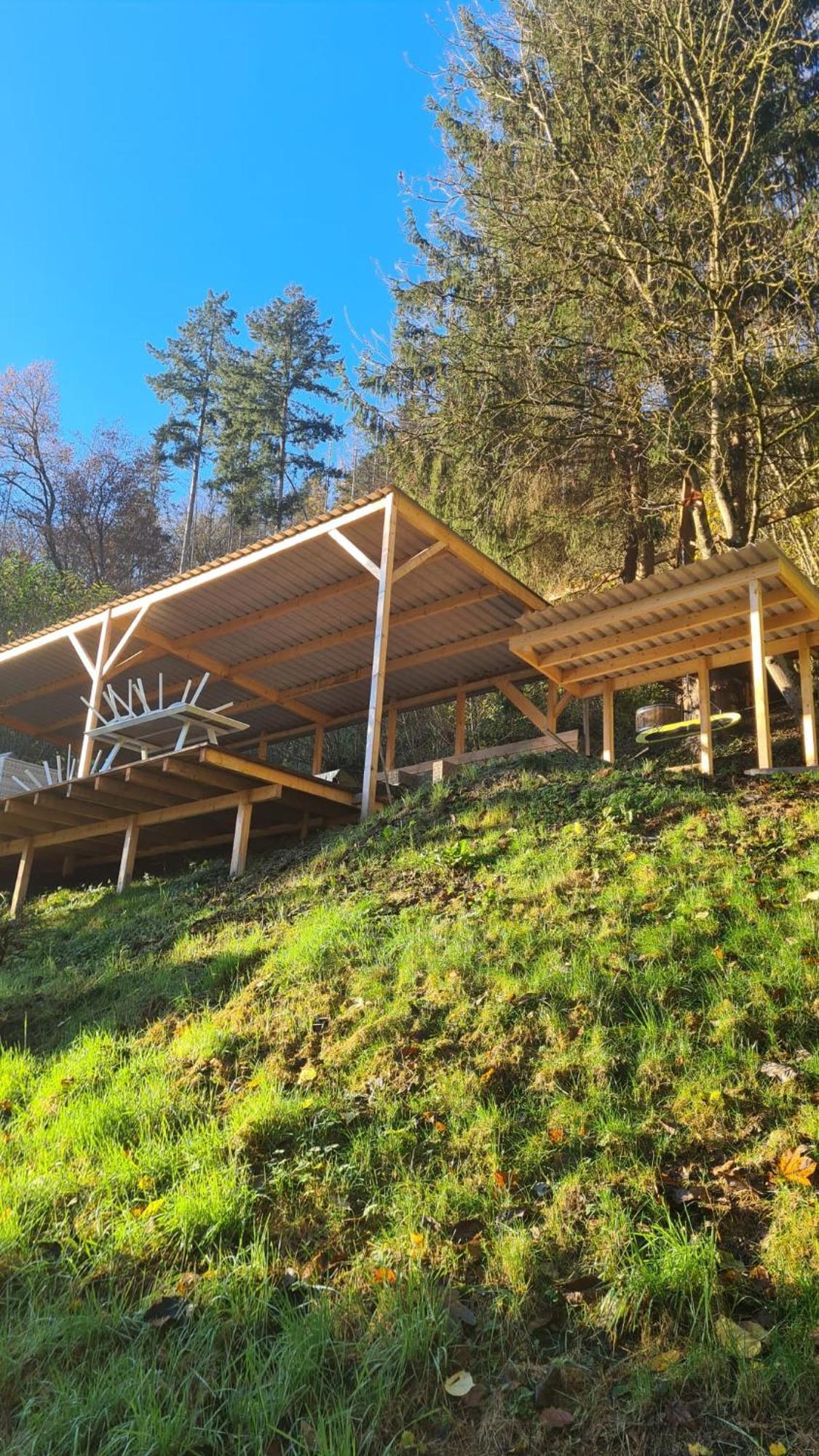 Waldhaus Zum Gechillten Hirsch In Der Natur, Bei Der Moseltherme Traben-Trarbach Luaran gambar
